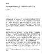 3145 — Refrigerant Flow Through Orifices