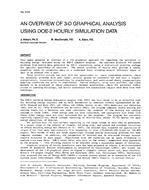3125 — An Overview of 3-D Graphical Analysis Using DOE-2 Hourly Simulation Data