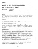 DA-88-25-1 — French Office Tower Pioneers with Thermal Storage