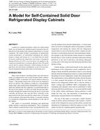 DA-07-028 A Model for Self-Contained Solid Door Refrigerated Display Cabinets