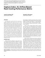 DA-07-014 Capture Index: An Airflow-Based Rack Cooling Performance Metric