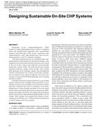 DA-07-009 Designing Sustainable On-Site CHP Systems