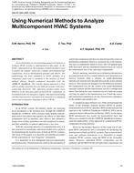 DA-07-003 Using Numerical Methods to Analyze Multicomponent HVAC Systems (RP-1218)