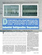 Defrosting Industrial Refrigeration Evaporators