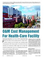 O&M Cost Management For Health-Care Facility