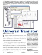 Universal Translator