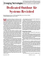 Emerging Technologies: Dedicated Outdoor Air Systems Revisited