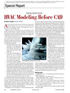 Special Report: HVAC Modeling Before CAD: Sydney Opera House