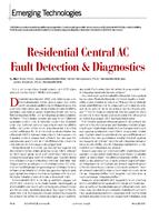 Emerging Technologies: Residential Central AC Fault Detection & Diagnostics