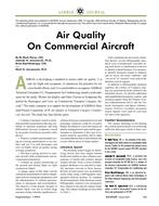 Air Quality on Commercial Aircraft