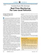 Real-Time Monitoring for Low-Level Pollution