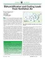 Dehumidification and Cooling Loads from Ventilation Air