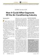 ASHRAE Standard 62R: How It Could Affect Segments of the Air-Conditioning Industry
