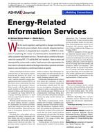 August 2001: Energy-Related Information Services