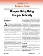 Practical Guide: Damper Sizing Using Damper Authority