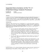 2912 (RP-363) — Upgraded Documentation of the TC 4.7 Simplified Energy Analysis Procedure