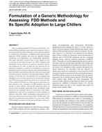 LB-07-036 (RP-1275) — Formulation of a Generic Methodology for Assessing FDD Methods and Its Specific Adoption to Large Chillers