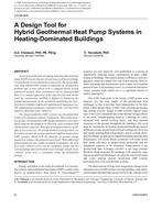 LO-09-005 — A Design Tool for Hybrid Geothermal Heat Pump Systems in Heating-Dominated Buildings