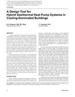 LO-09-006 — A Design Tool for Hybrid Geothermal Heat Pump Systems in Cooling-Dominated Buildings