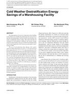 LO-09-048 — Cold Weather Destratification Energy Savings of a Warehousing Facility