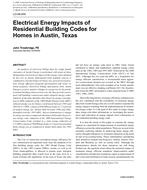 LO-09-059 — Electrical Energy Impacts of Residential Building Codes for Homes in Austin, Texas