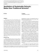 LO-09-079 — Ventilation of Sustainable Schools: Better than Traditional Schools?