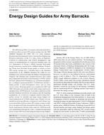 LO-09-093 — Energy Design Guides for Army Barracks