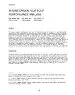 NT-87-03-6 — Engine-Driven Heat Pump Performance Analysis