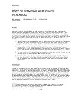 NY-87-09-4 — Cost of Servicing Heat Pumps in Alabama