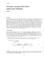 3046 — Physical Causes for Draft: Some New Findings