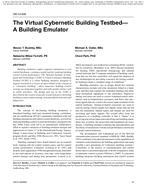 OR-10-006 — The Virtual Cybernetic Building Testbed – A Building Emulator