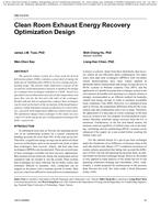 OR-10-010 — Clean Room Exhaust Energy Recovery Optimization Design