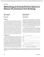 OR-10-052 — Methodology to Evaluate End Use Options to Reduce CO2 Emissions from Buildings