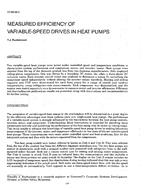 OT-88-06-2 — Measured Efficiency of Variable-Speed Drives in Heat Pumps