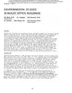 SF-86-09-3 — Environmental Studies in Moldy Office Buildings