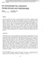 SF-86-10-3 — PC Psychrometric Property Permutations and Procedures