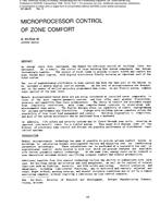 SF-86-11-3 — Microprocessor Control of Zone Comfort