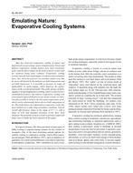 SL-08-041 — Emulating Nature: Evaporative Cooling Systems