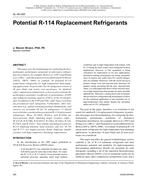 SL-08-060 — Potential R-114 Replacement Refrigerants