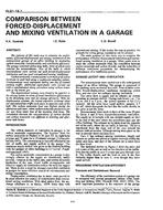 IN-91-18-7 — Comparison Between Forced-Displacement and Mixing Ventilation in a Garage