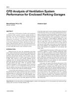 4631 — CFD Analysis of Ventilation System Performance for Enclosed Parking Garages