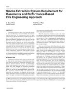 4657 — Smoke Extraction System Requirement for Basements and Performance-Based Fire Engineering Approach