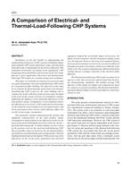 4701 Ã¢Â€Â“ A Comparison of Electrical- and Thermal-Load-Following CHP Systems