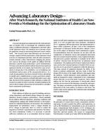 Advancing Laboratory DesignÃ¢Â€Â”After Much Research, the National Institutes of Health Can Now Provide a Methodology for the Optimization of Laboratory Hoods