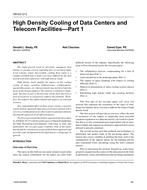 OR-05-12-2 – High Density Cooling of Data Centers and Telecom Facilities — Part 1