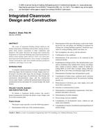 4774 – Integrated and Cleanroom Design and Construction