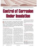 Control of Corrosion Under Insulation