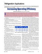 Refrigeration Applications: Increasing Operating Efficiency