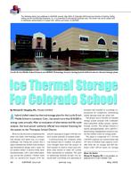 2003 ASHRAE Technology Awards: Ice Thermal Storage for Colorado School