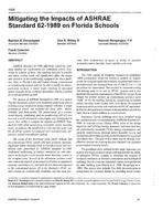 4036 — Mitigating the Impacts of ASHRAE Standard 62-1989 on Florida Schools